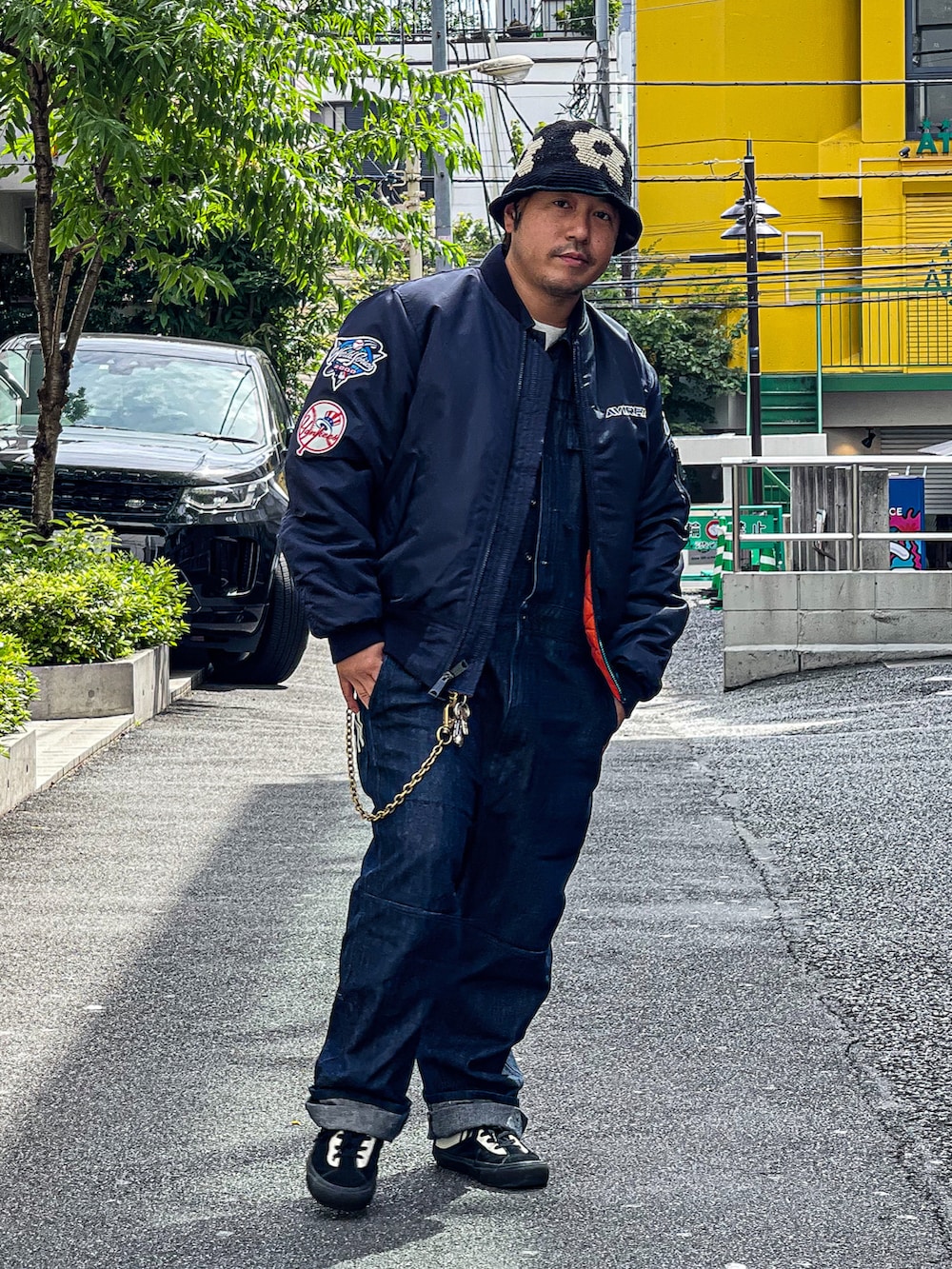 MITACHI(AVIREX 渋谷)｜AVIREXのMA-1を使ったコーディネート - WEAR