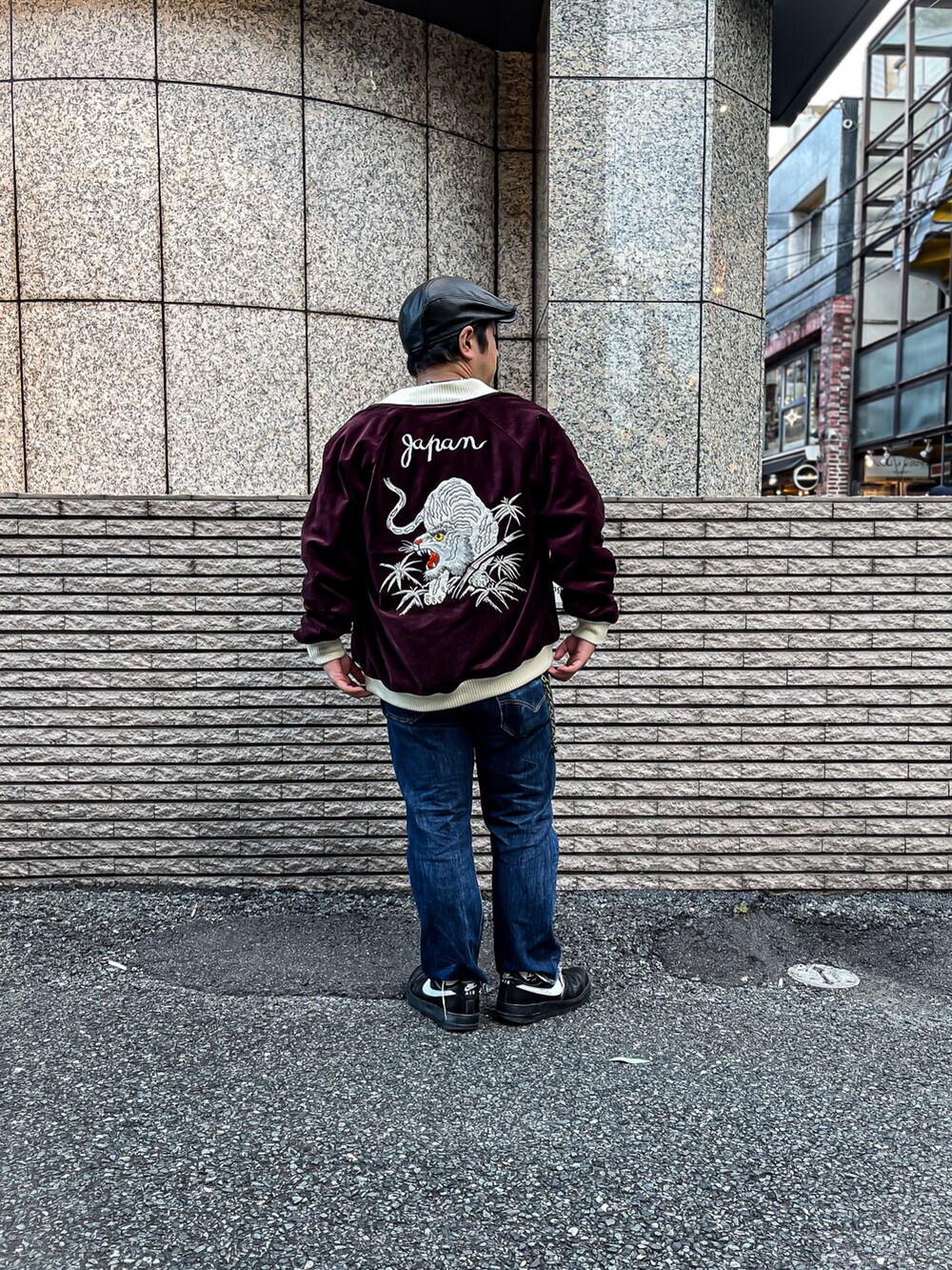 AVIREX　USMG スカジャン AVIREX アビレックス リバーシブル スカジャン USMC SUKA JACKET