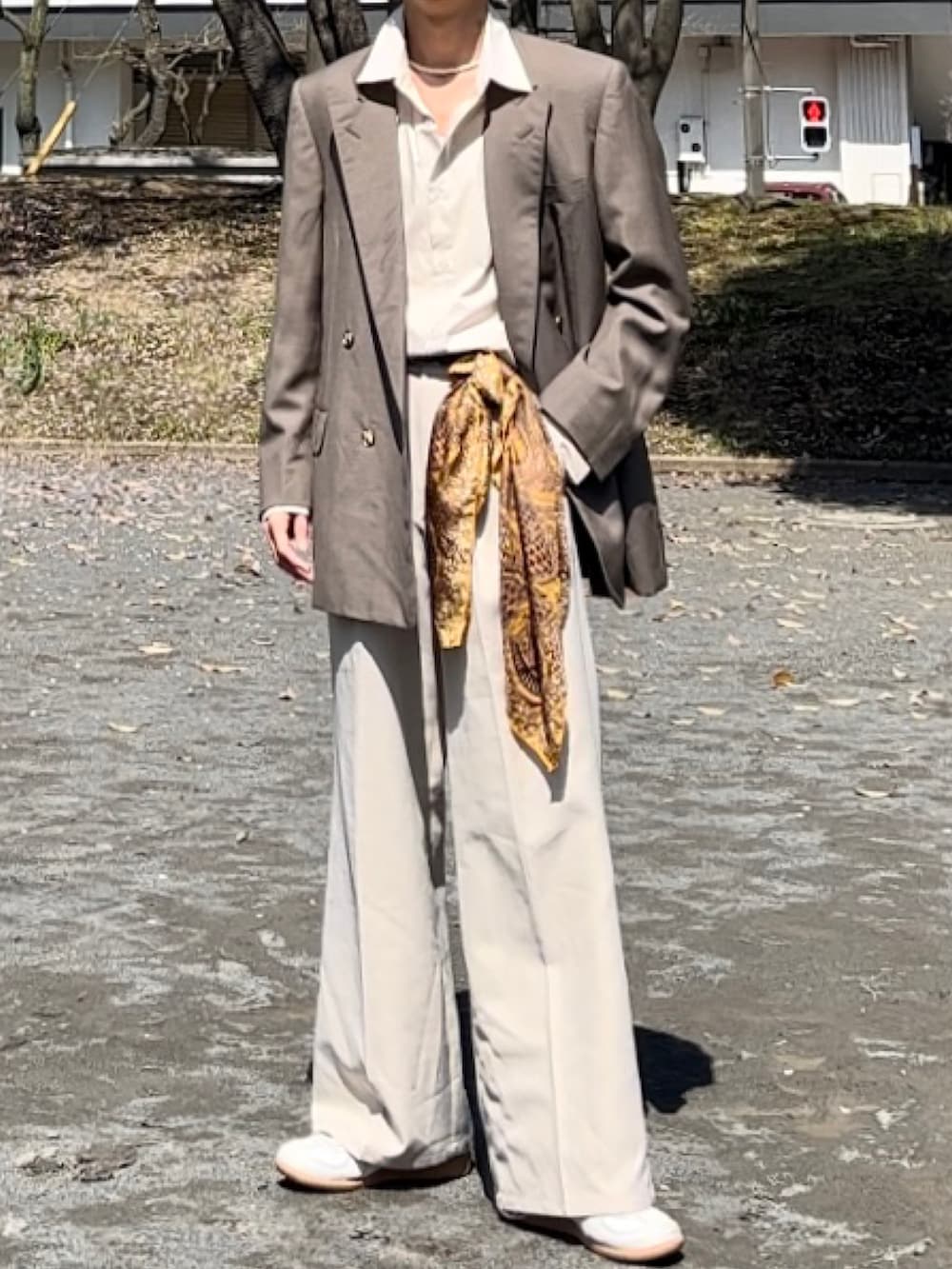 Sohta ｜BURBERRYのテーラードジャケットを使ったコーディネート