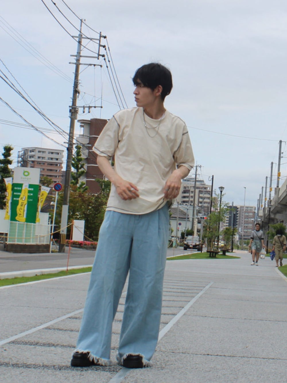 renya inter factory フリンジ デニム takuma｜renya made in INTER FACTORYのデニムパンツを使った