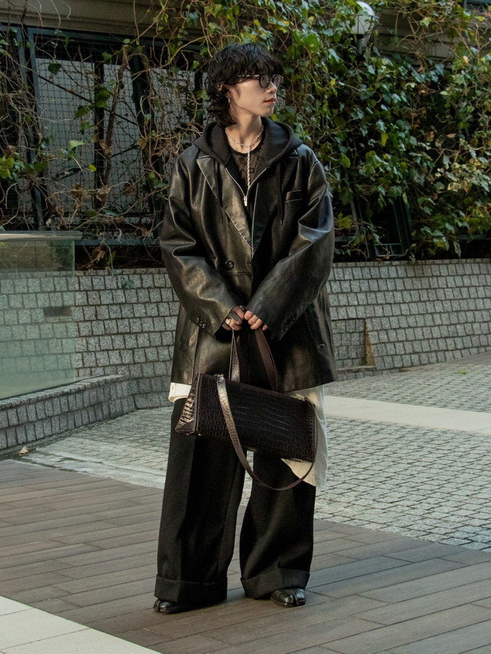 Aoi Sugiyama ｜steinのテーラードジャケットを使ったコーディネート