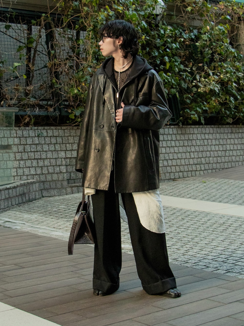 Aoi Sugiyama ｜steinのテーラードジャケットを使ったコーディネート