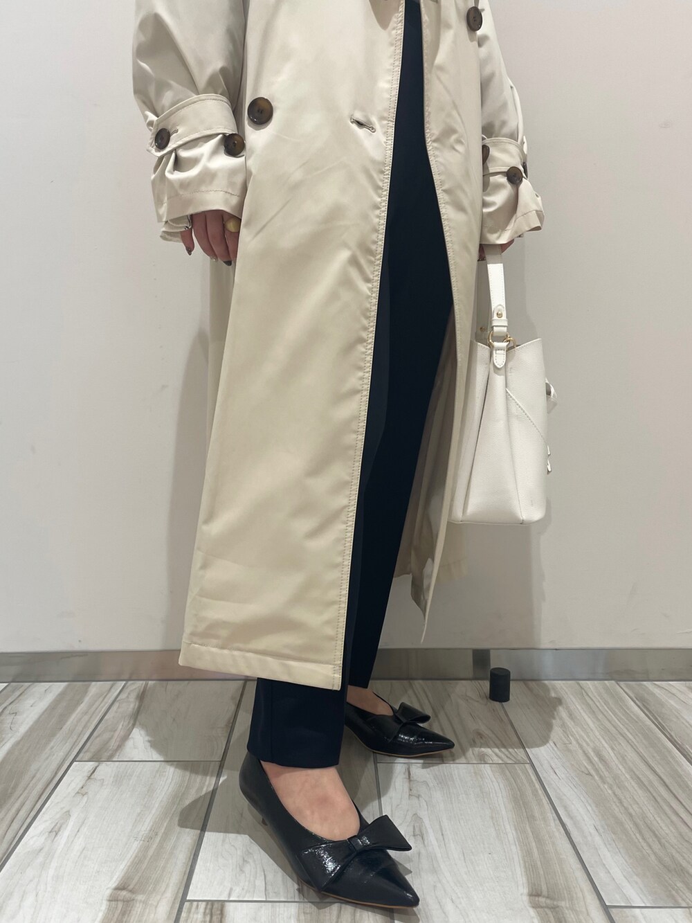 レディースの冬コーディネートの4枚目の写真