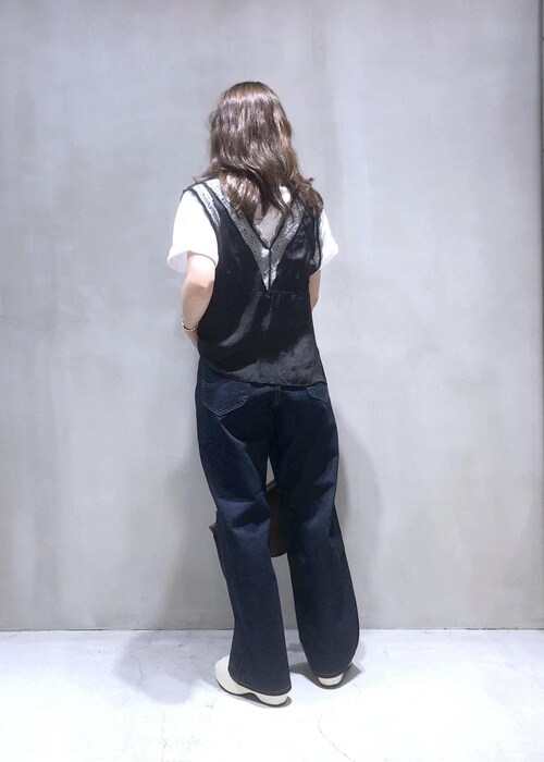 メロンメッシュレースジレを使った人気ファッションコーディネート - WEAR