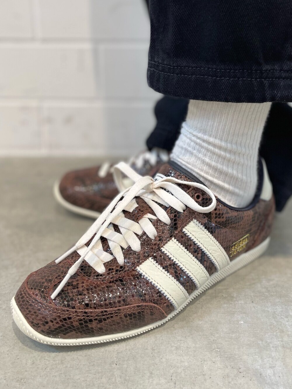 アディダス オリジナルス Athletic Dept ビンテージ合成皮革ジャケット