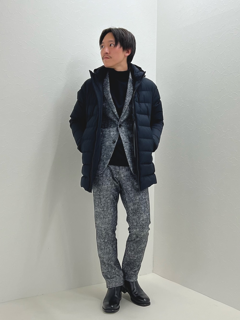 nishioka(NOLLEY'S MENS)|HERNOのダウンジャケット/コートを使ったコーディネート - WEAR