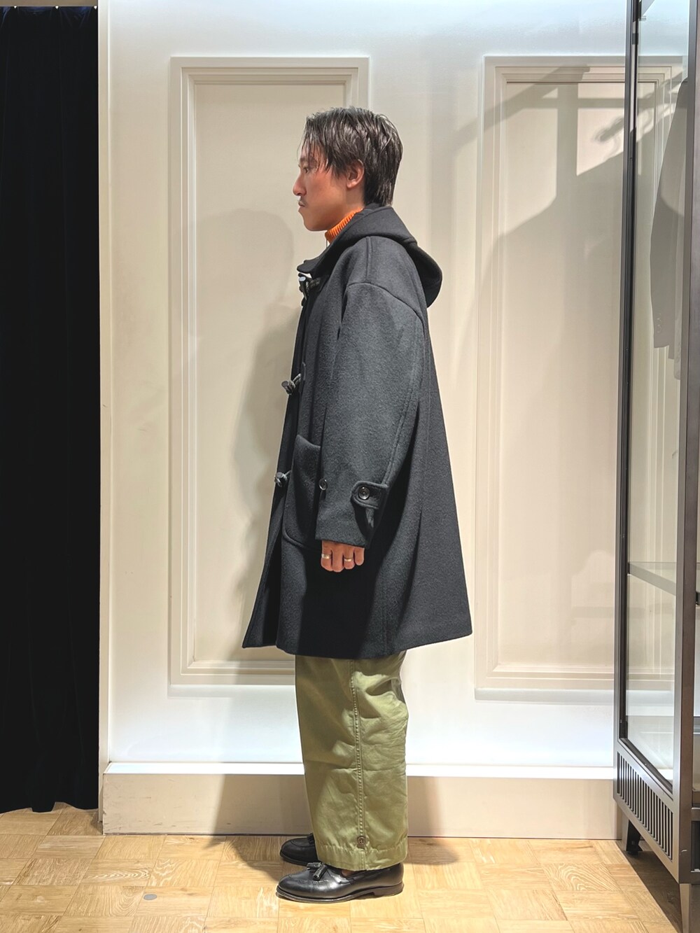 nishioka(NOLLEY'S MENS)|NOLLEY’Sのダッフルコートを使ったコーディネート - WEAR