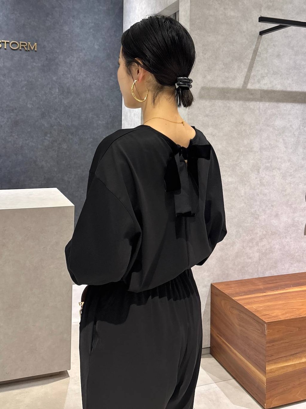 「MazellのMazell／トラックソールビットローファー【新色登場】（ローファー、ブラック系）」を使った、nonko1996さん（レディース・155cm）の夏コーディネートの7枚目の写真