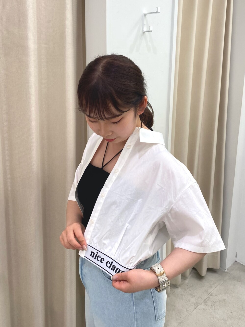 Mireka mireka(one after another NICE CLAUP)|one after another NICE CLAUPのシャツ ...