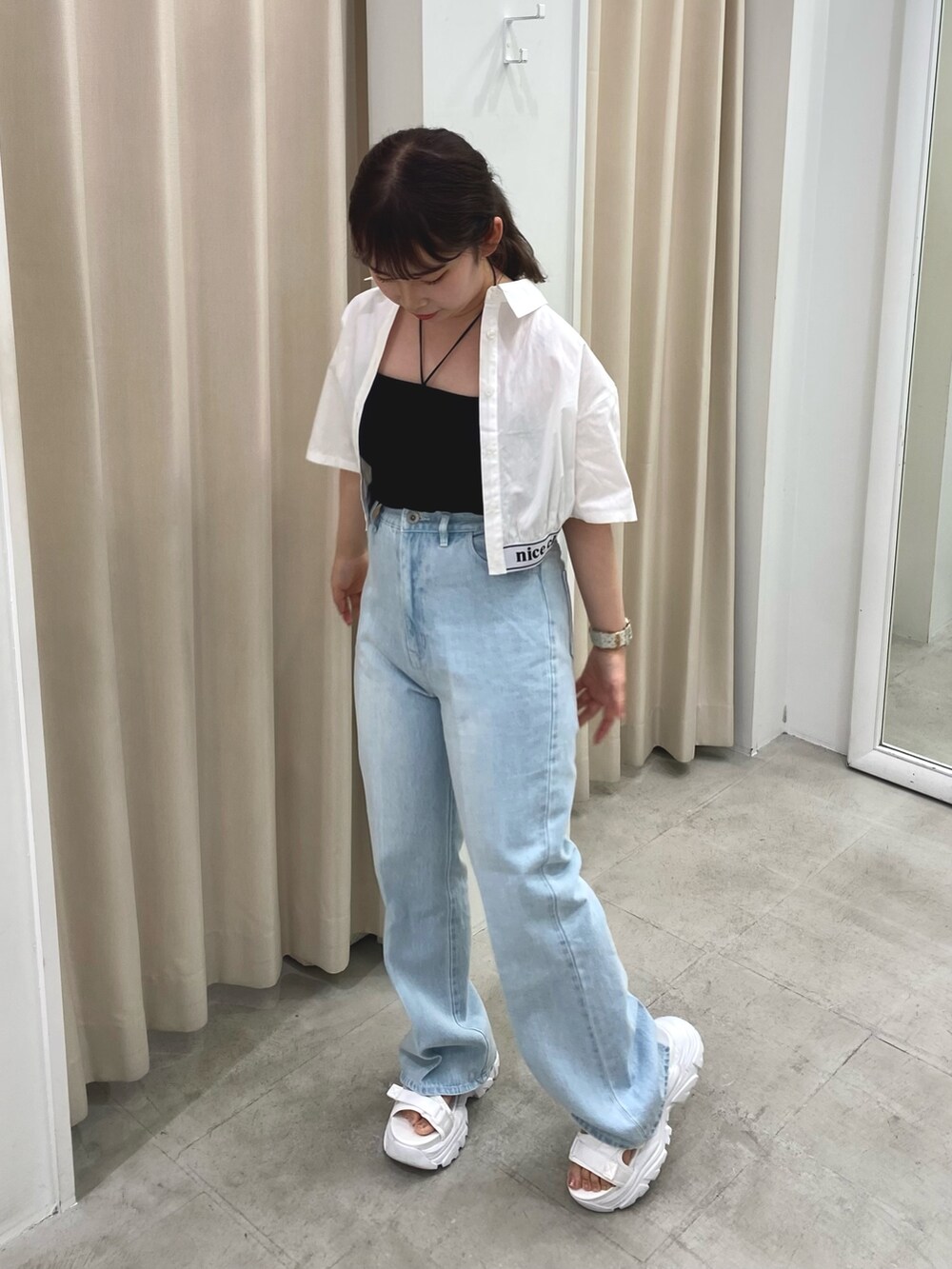 Mireka mireka(one after another NICE CLAUP)|one after another NICE CLAUPのシャツ ...