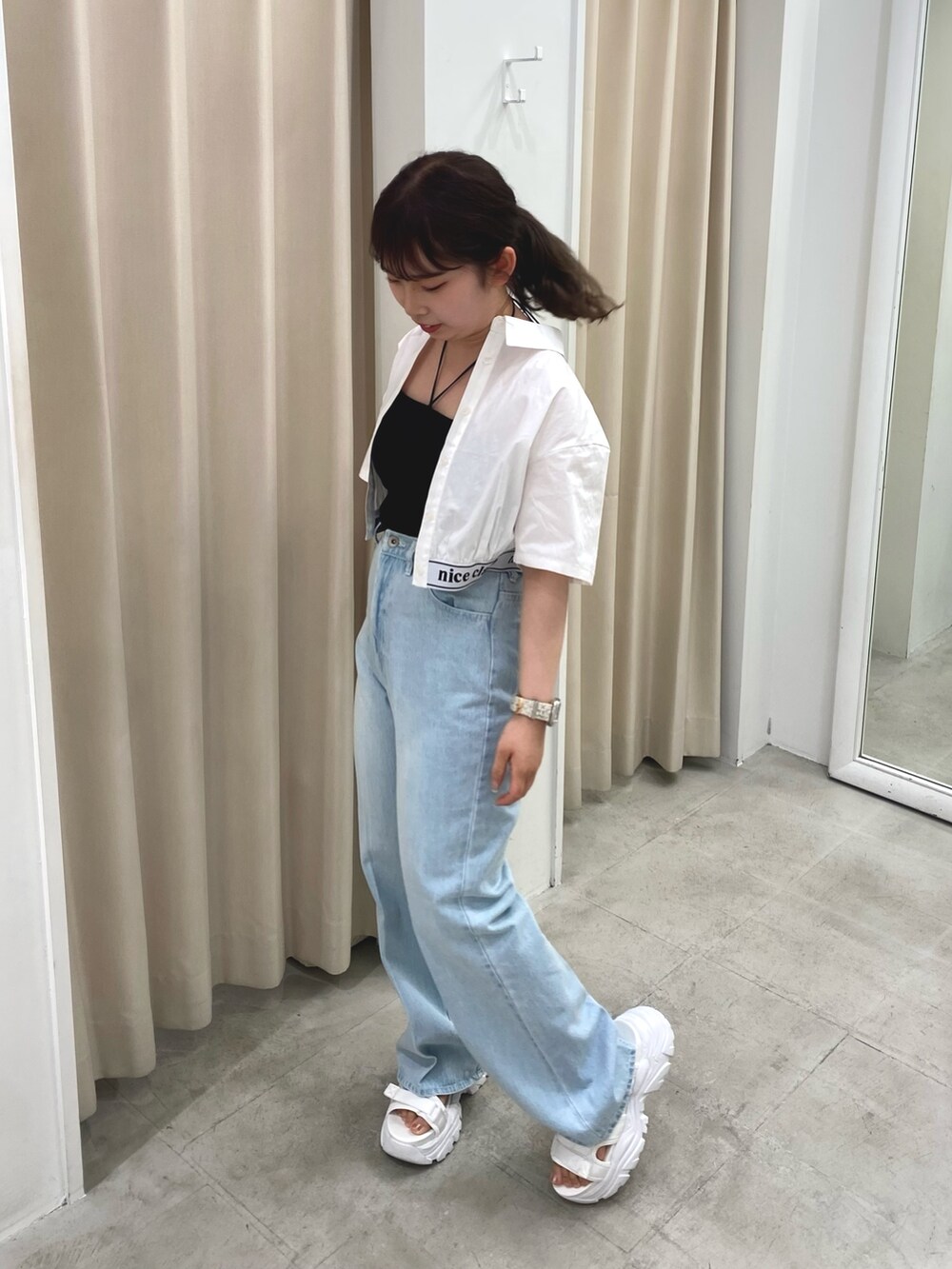 Mireka mireka(one after another NICE CLAUP)|one after another NICE CLAUPのシャツ ...