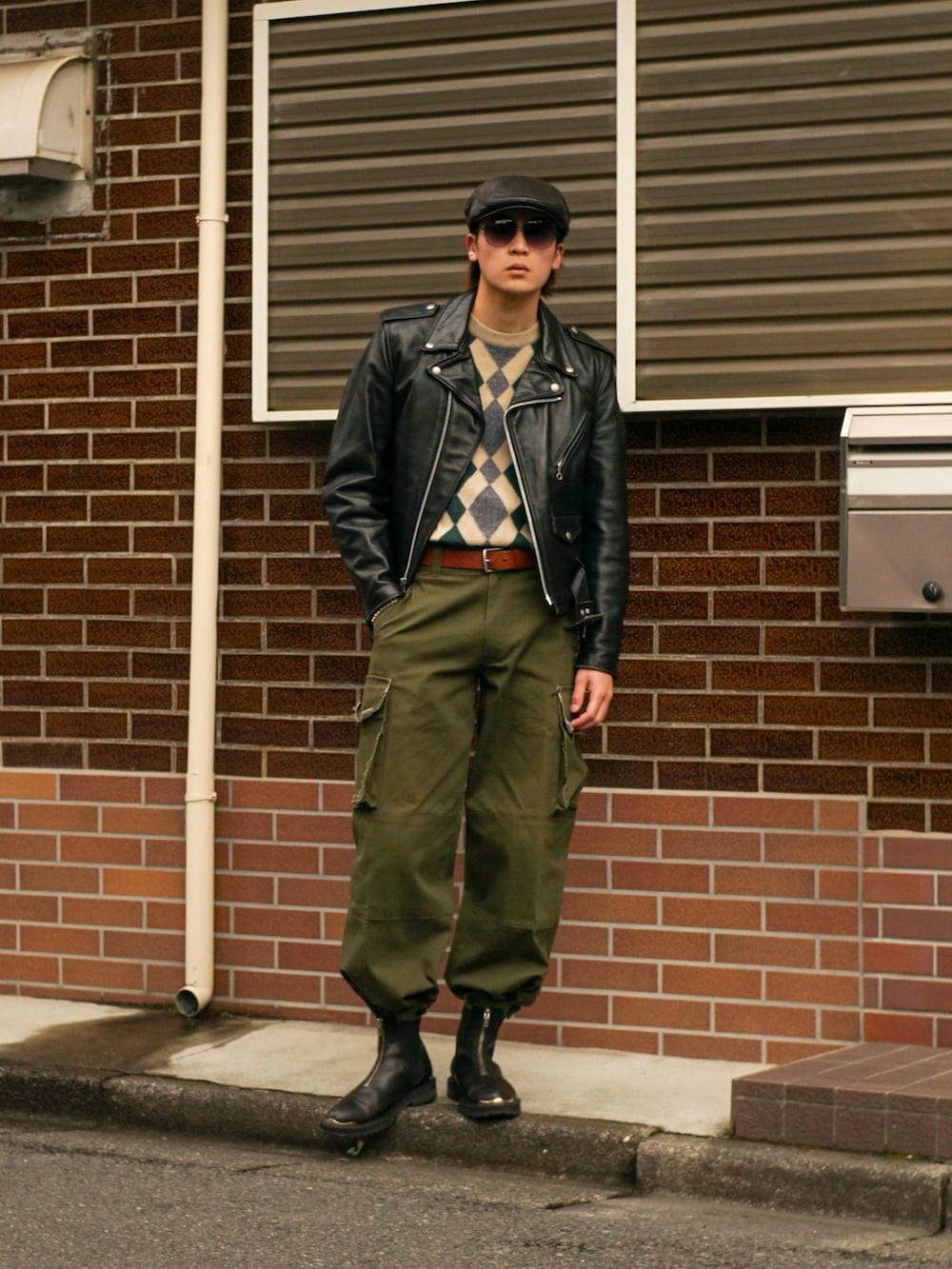 Takeru.｜schottのライダースジャケットを使ったコーディネート - WEAR