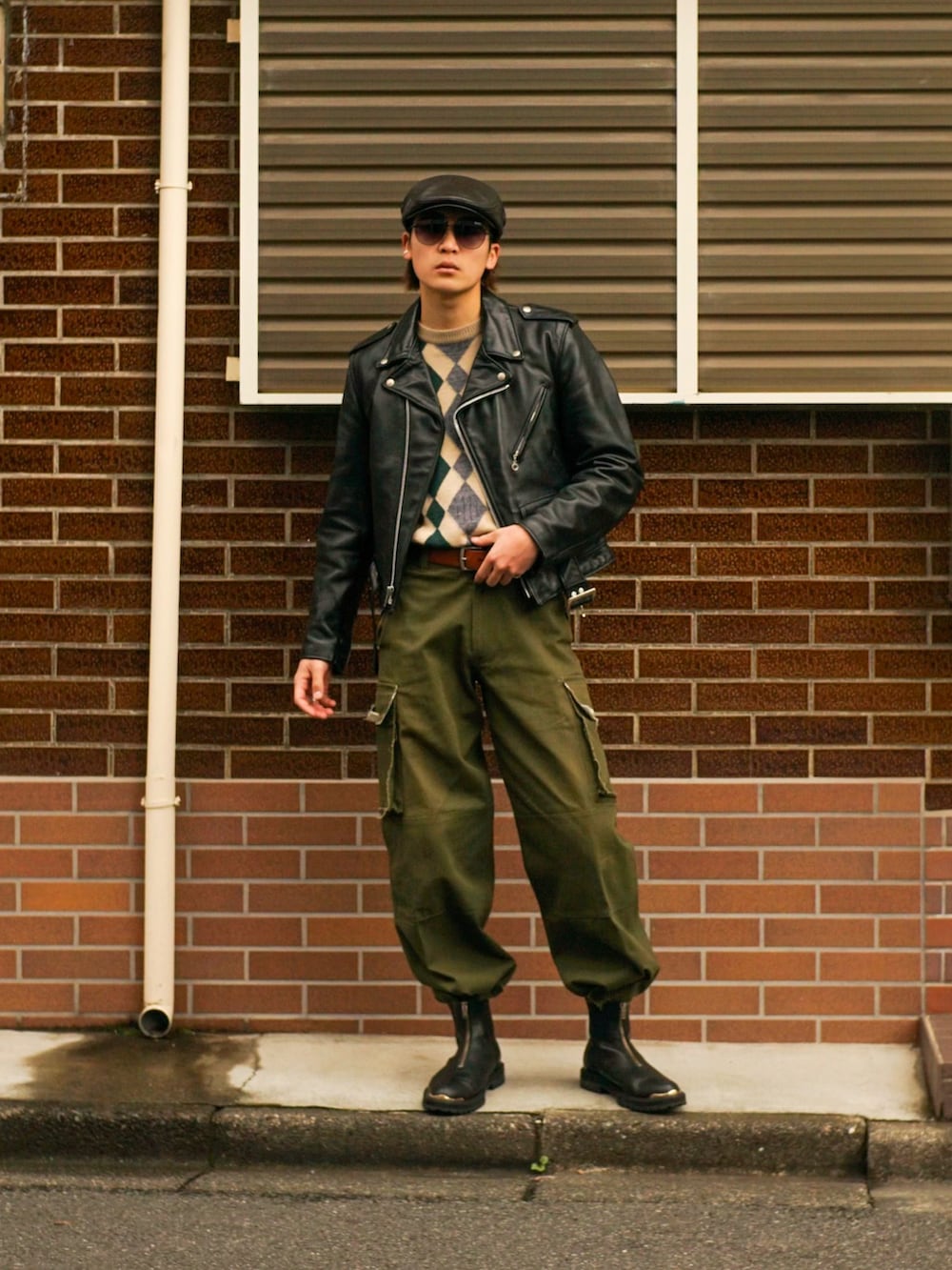 Takeru.｜schottのライダースジャケットを使ったコーディネート - WEAR