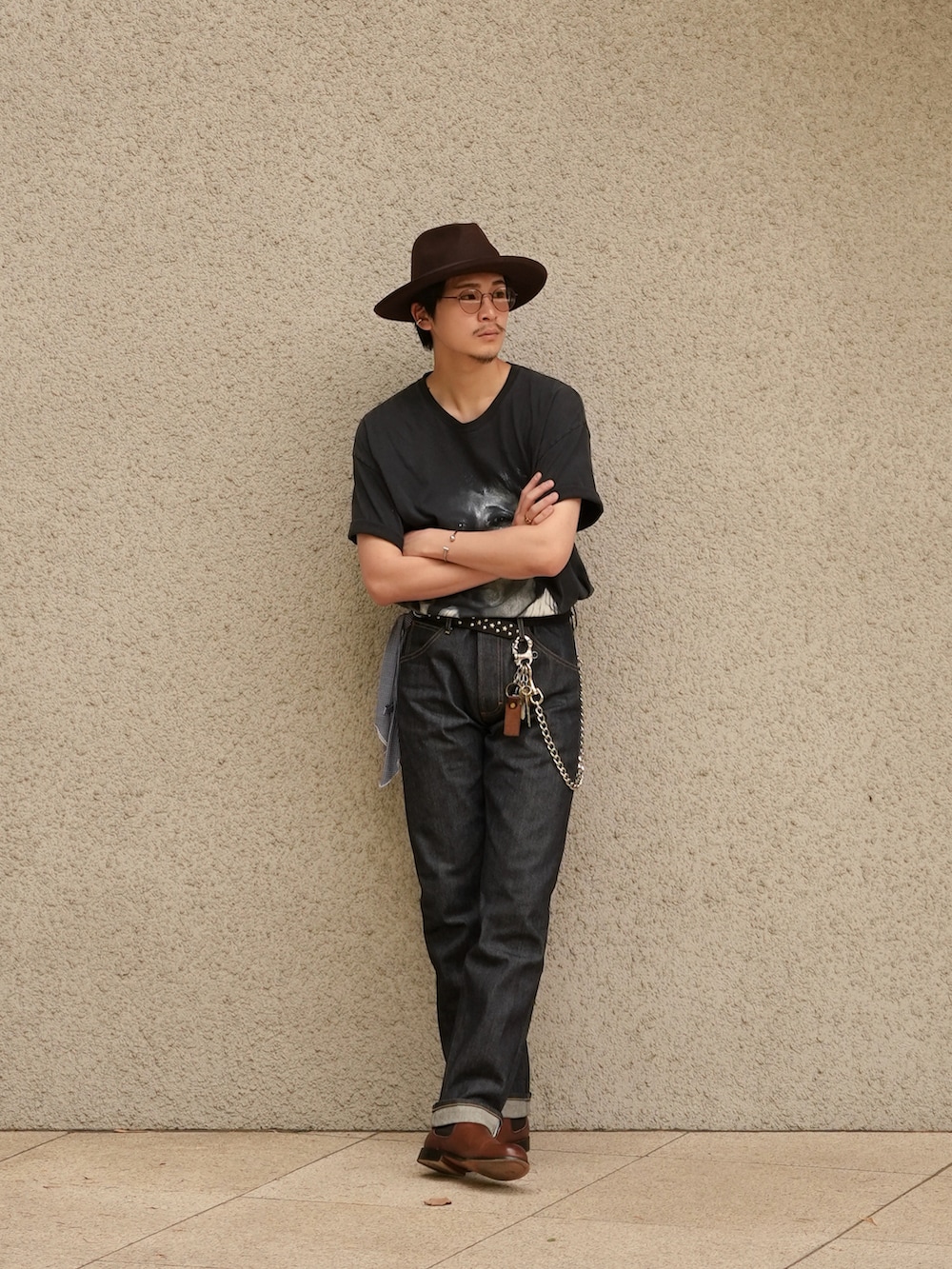 BRIM UP LONG FELT HAT ブリムアップ ロング フェルトハット BRIM FELT