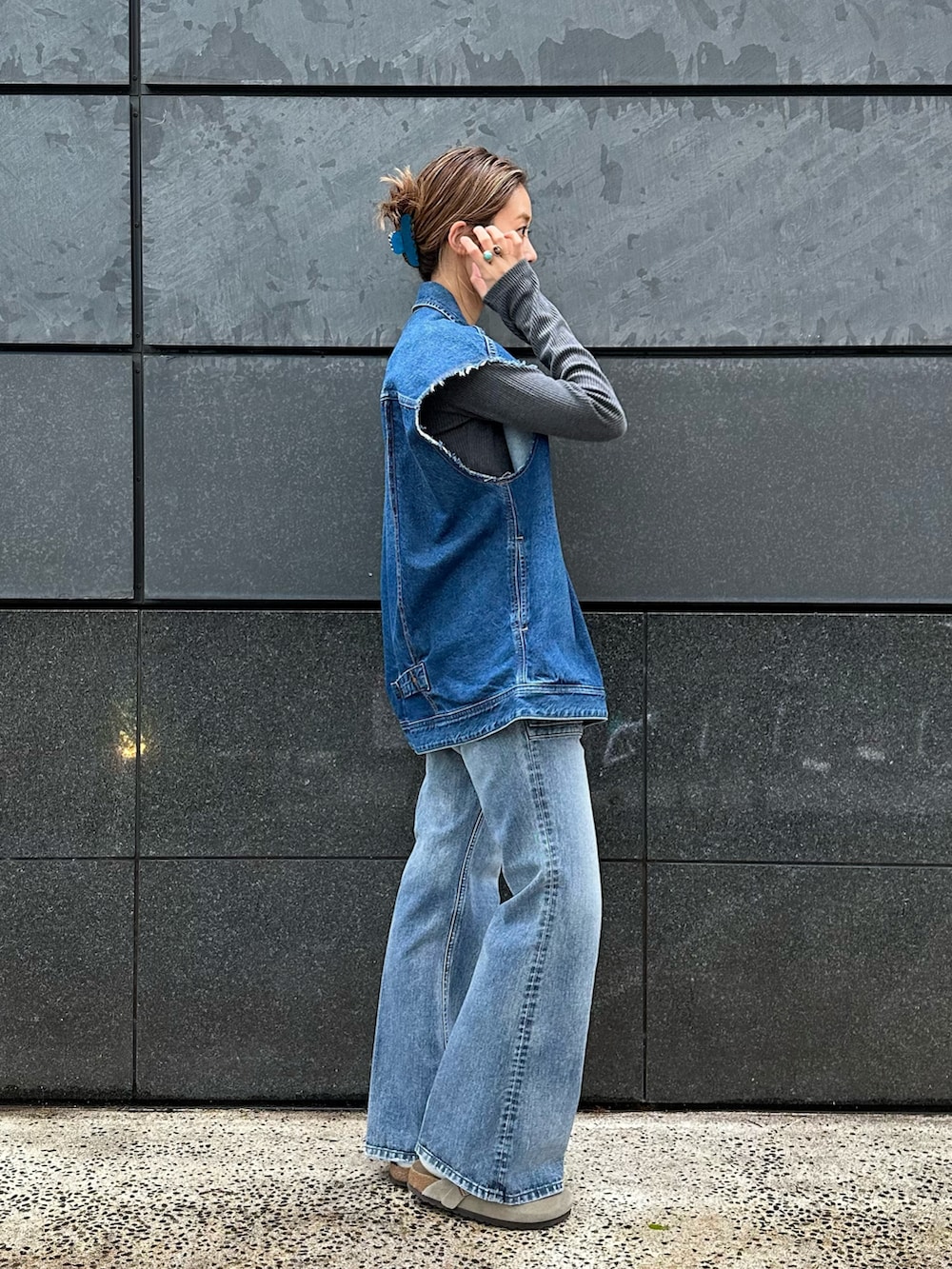 ブッシュパンツ デニム ブッシュ 70s リーバイス Levi's フレア W31