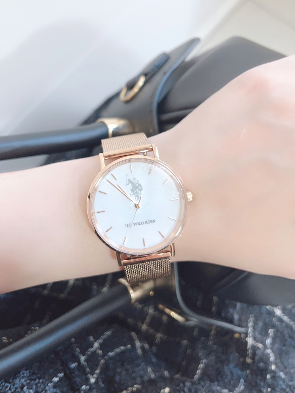 「結婚式、キレイめコーデ、ワンピース、ドレス、leja、クリスマスに着たい服、クリスマスコーデ、クリスマスプレゼント、uspoloassn、uspolo、USポロ、低身長、低身長コーデ、低身長女子、マイベストコーデ2022」|「Lejaの【LEJA】インナーシアーブラウスセット刺繍チェックジャンスカロング丈ドレスワンピース美脚効果結婚式 パーティードレス(ドレス、ブラック系)」を使った、❁⃘asa❁⃘さん(レディース・150cm)の冬コーディネートの3枚目の写真
