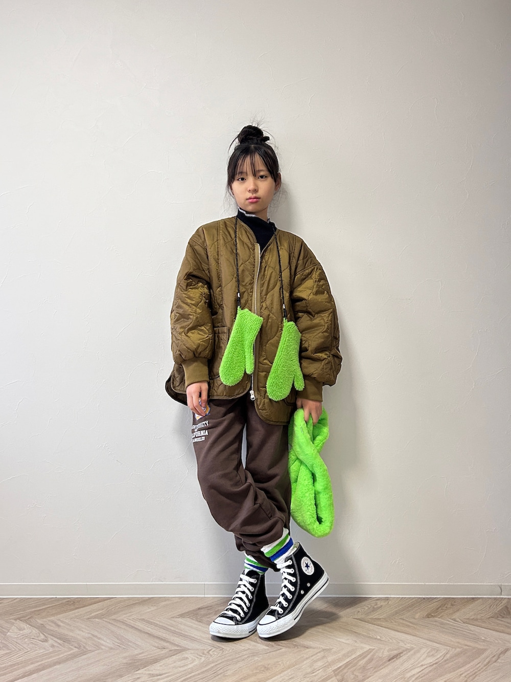 uran|LOWRYS FARMの手袋を使ったコーディネート - WEAR