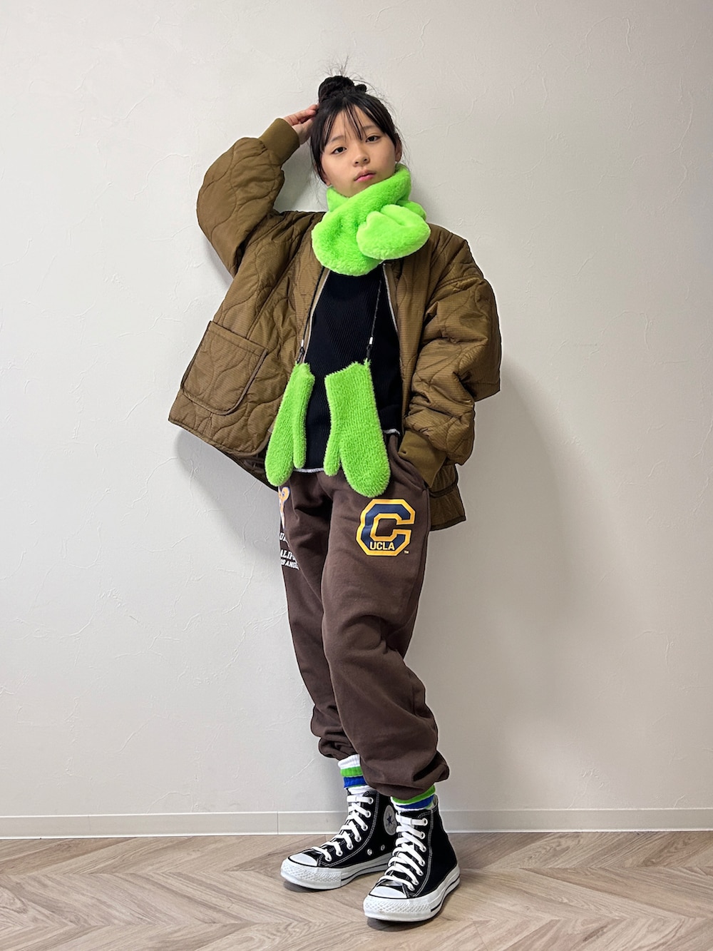 uran|LOWRYS FARMの手袋を使ったコーディネート - WEAR