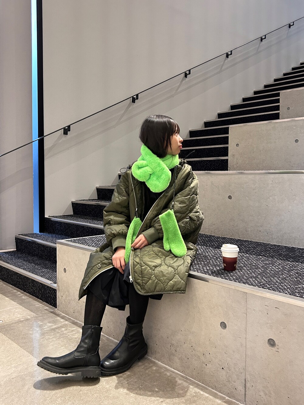 uran|LOWRYS FARMの手袋を使ったコーディネート - WEAR