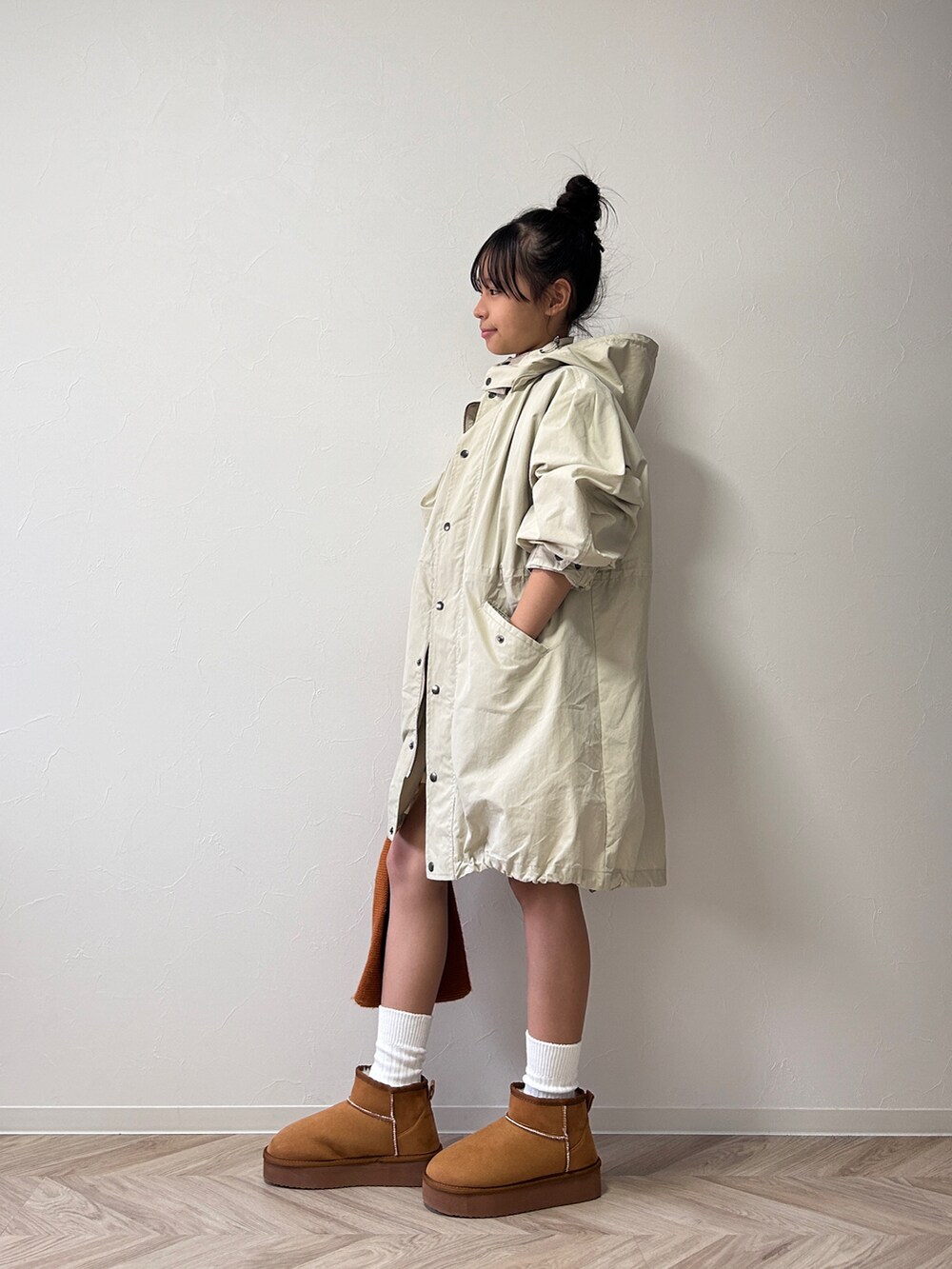 uran|LOWRYS FARMのモッズコートを使ったコーディネート - WEAR