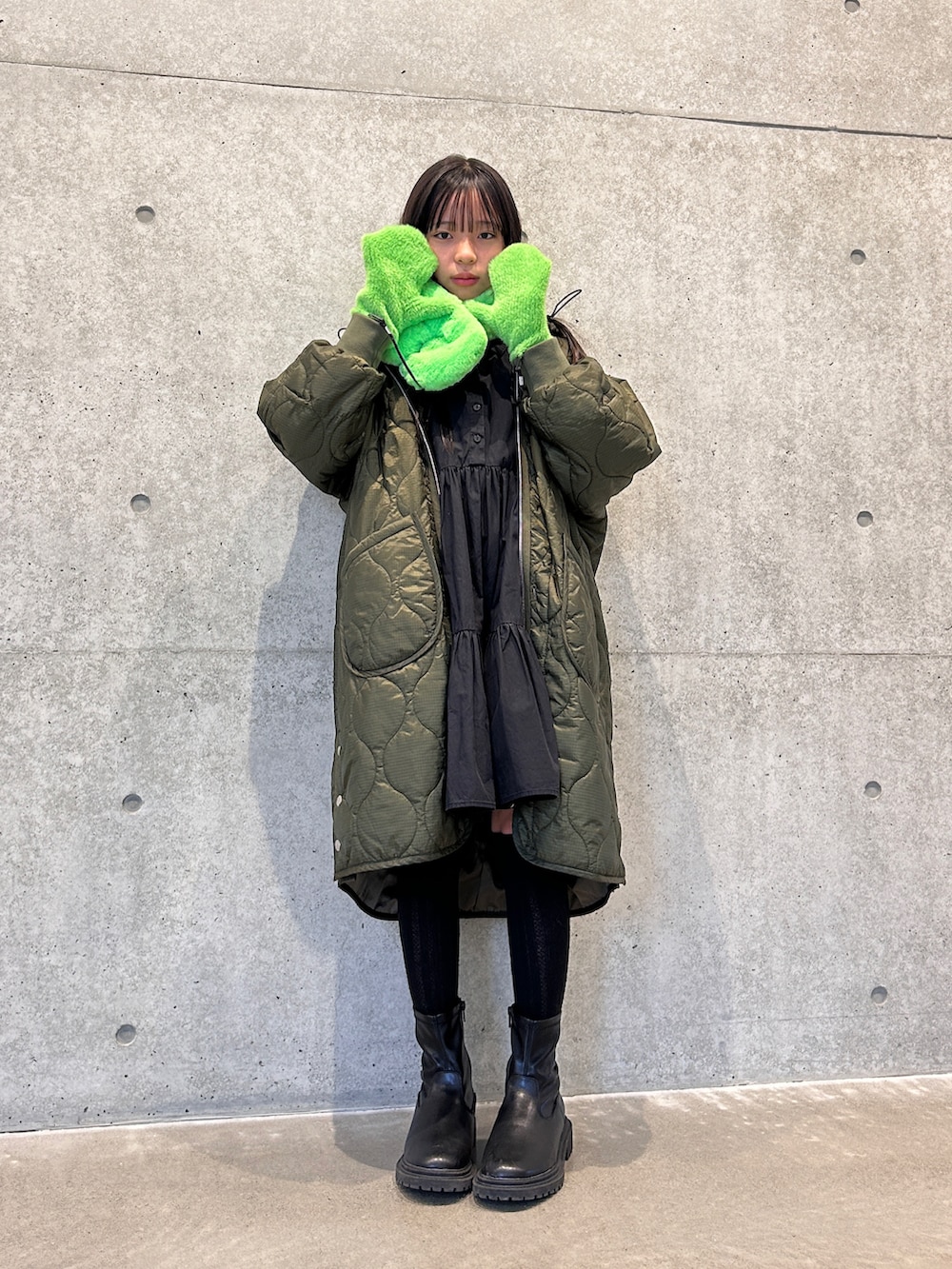 uran|LOWRYS FARMの手袋を使ったコーディネート - WEAR