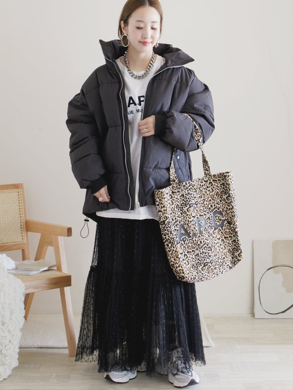 陽｜Starting Overのダウンジャケット/コートを使ったコーディネート