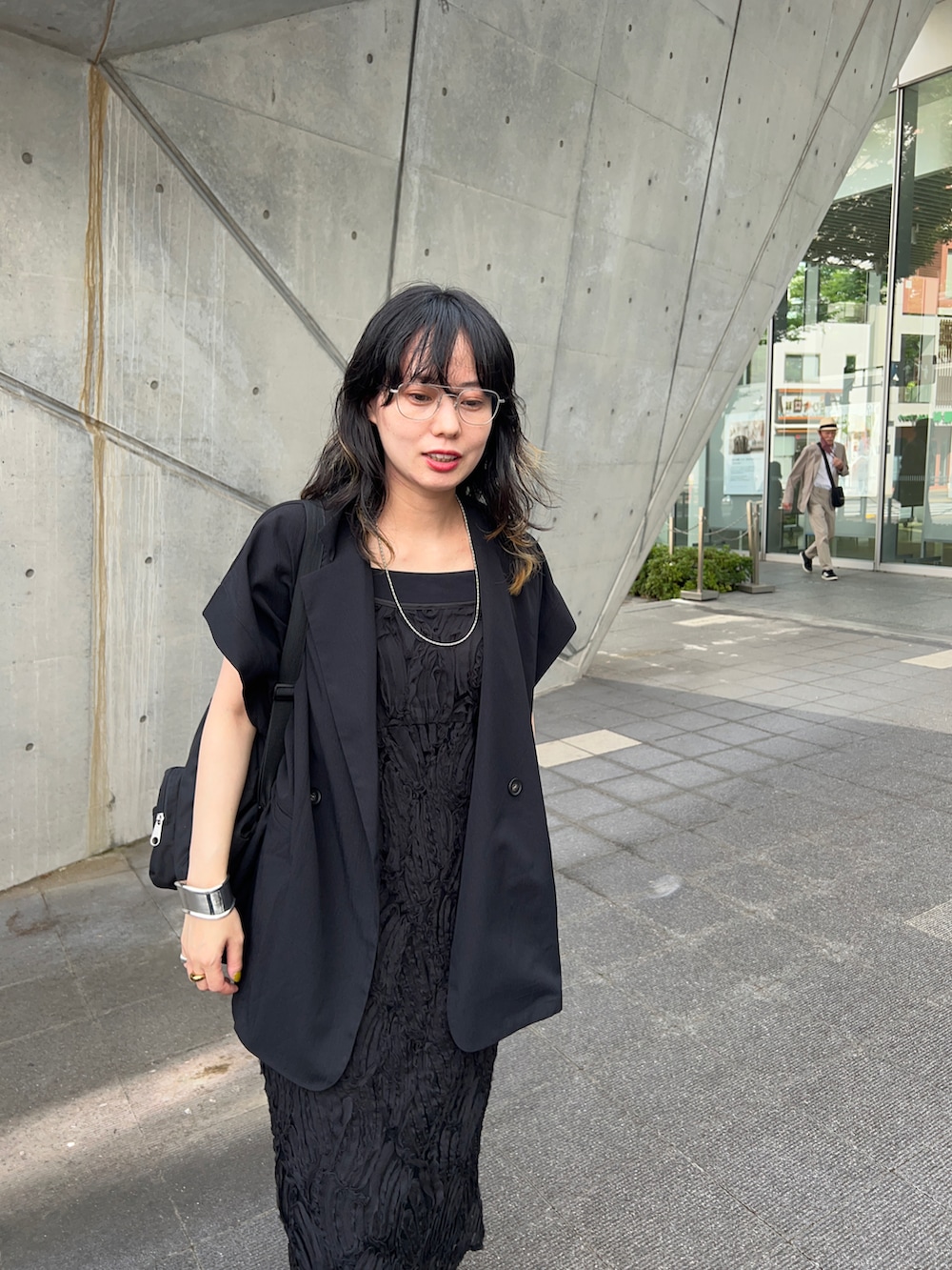 TOKUMURA_161cm(SHENERY有楽町店)｜ASICSのスニーカーを使った