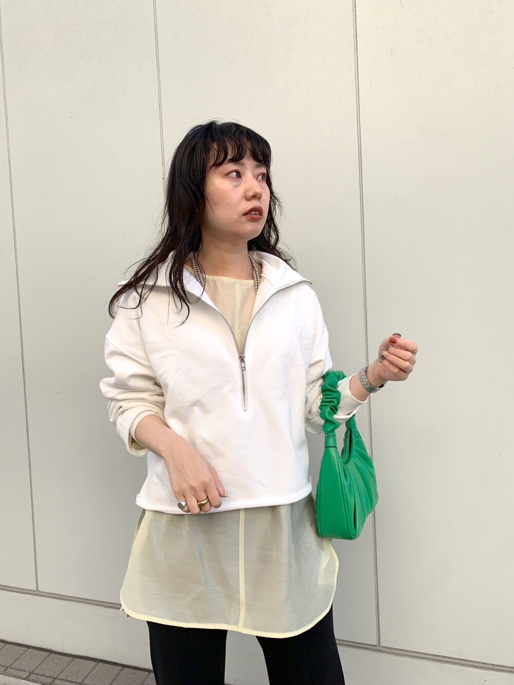 TOKUMURA_161cmさんの「＜JW PEI＞GABBI バッグ2 22FW（JW PEI）」を使ったコーディネートの2枚目の写真