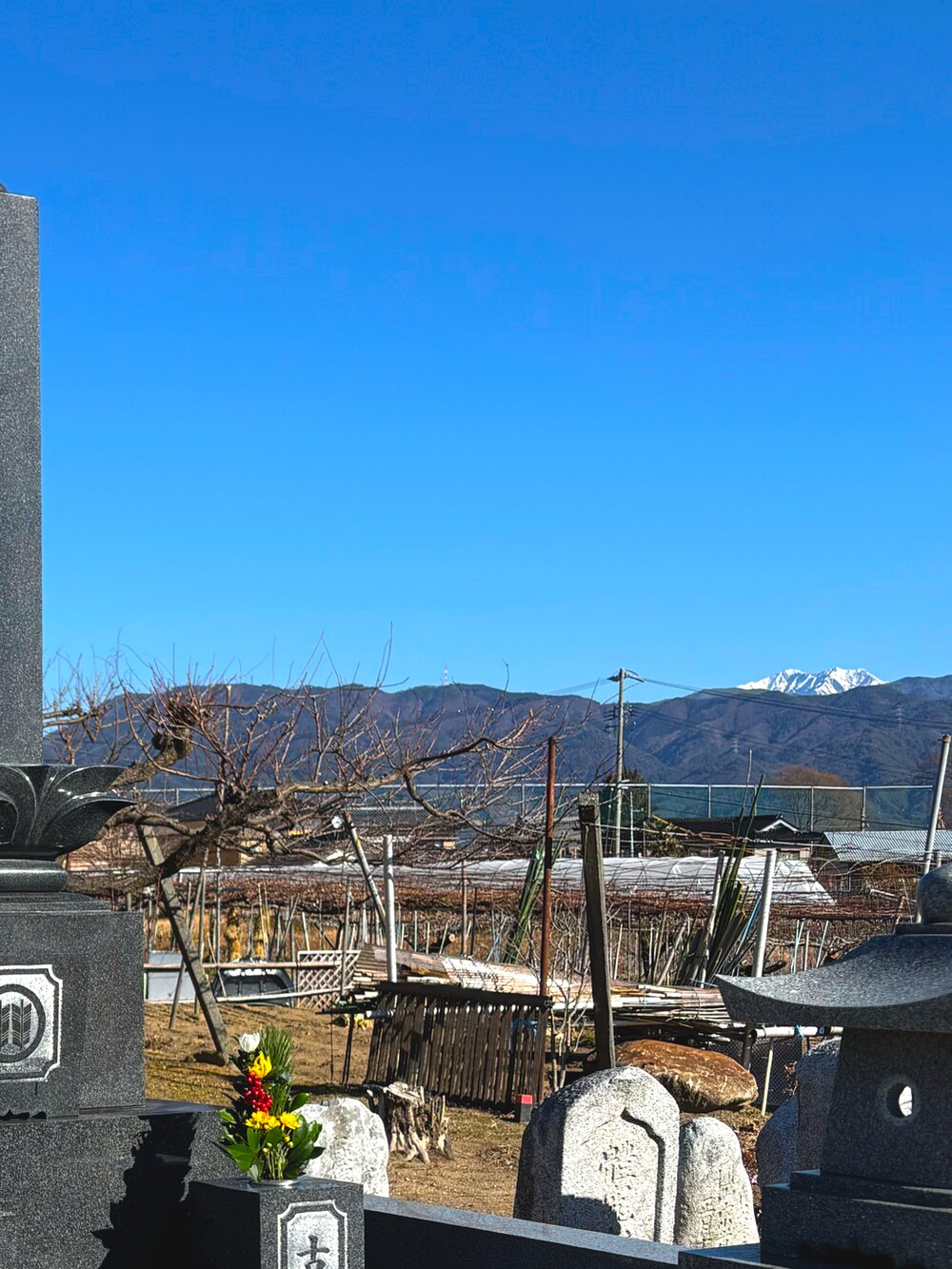 ブルー系のデニムパンツ、ベージュ系のチェスターコート、ブルー系のシャツ/ブラウスを着用したメンズの冬コーディネートの2枚目の写真