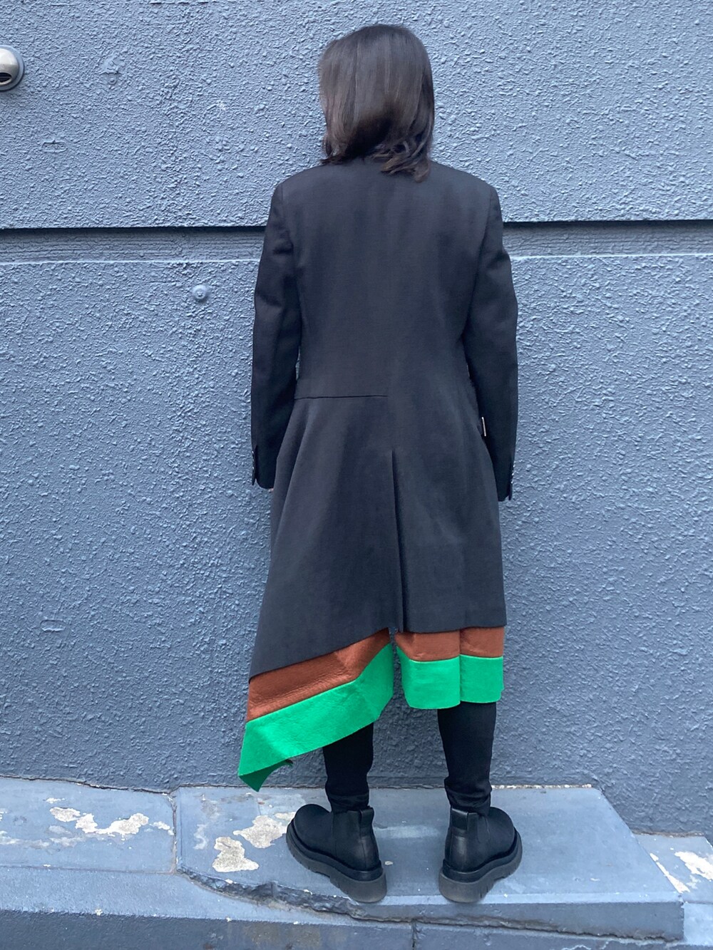 GYUN｜COMME des GARCONS HOMME PLUSのノーカラージャケットを使った