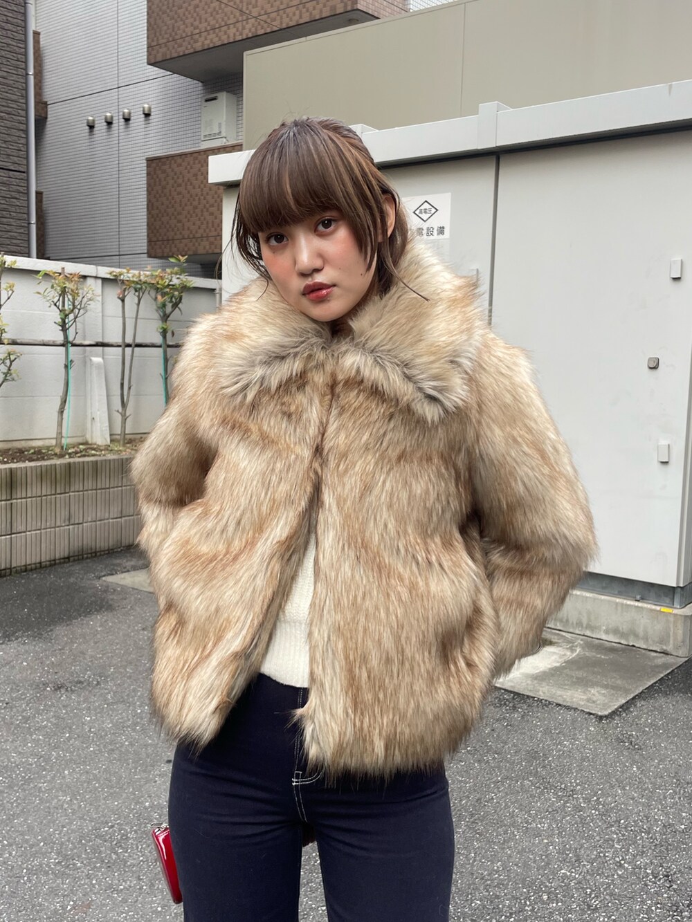 城野香遥(SLY official)｜SLYのその他アウターを使った