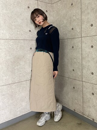 NEW BALANCEのアイテムを使った「キルティングスカート」の人気