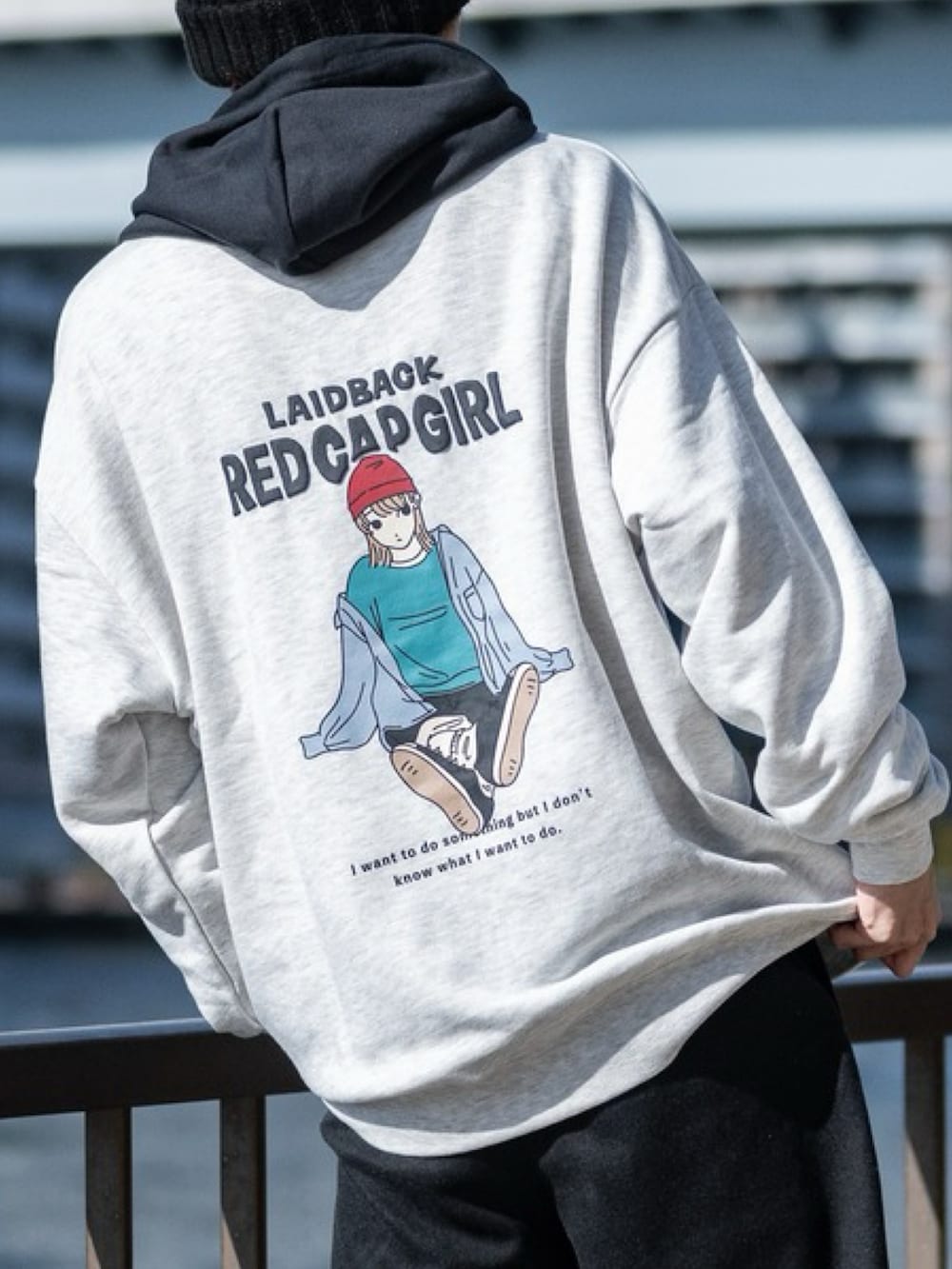 RED CAP GIRL パーカー バックイラストプリント フーディー セールa-r〔新柄追加〕〔Red Cap Girl⁄レッドキャップガール