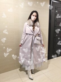 Apuweiser-richeのダッフルコートを使った人気ファッション