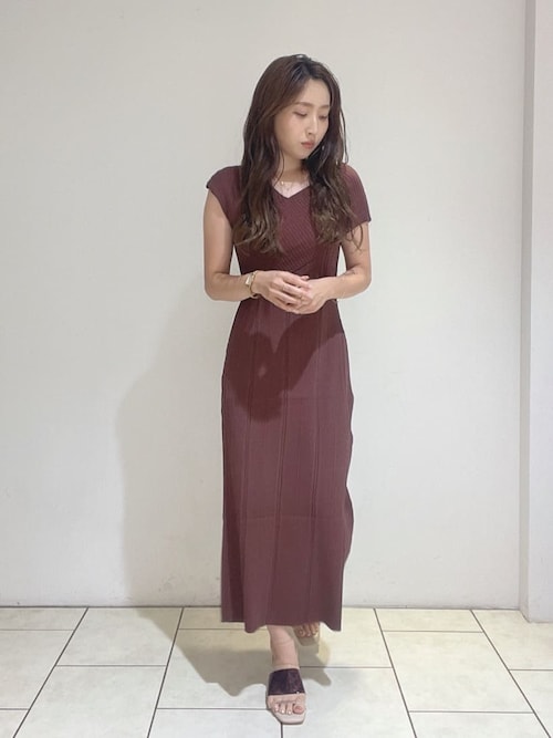 herlipto Ambient Long Dress