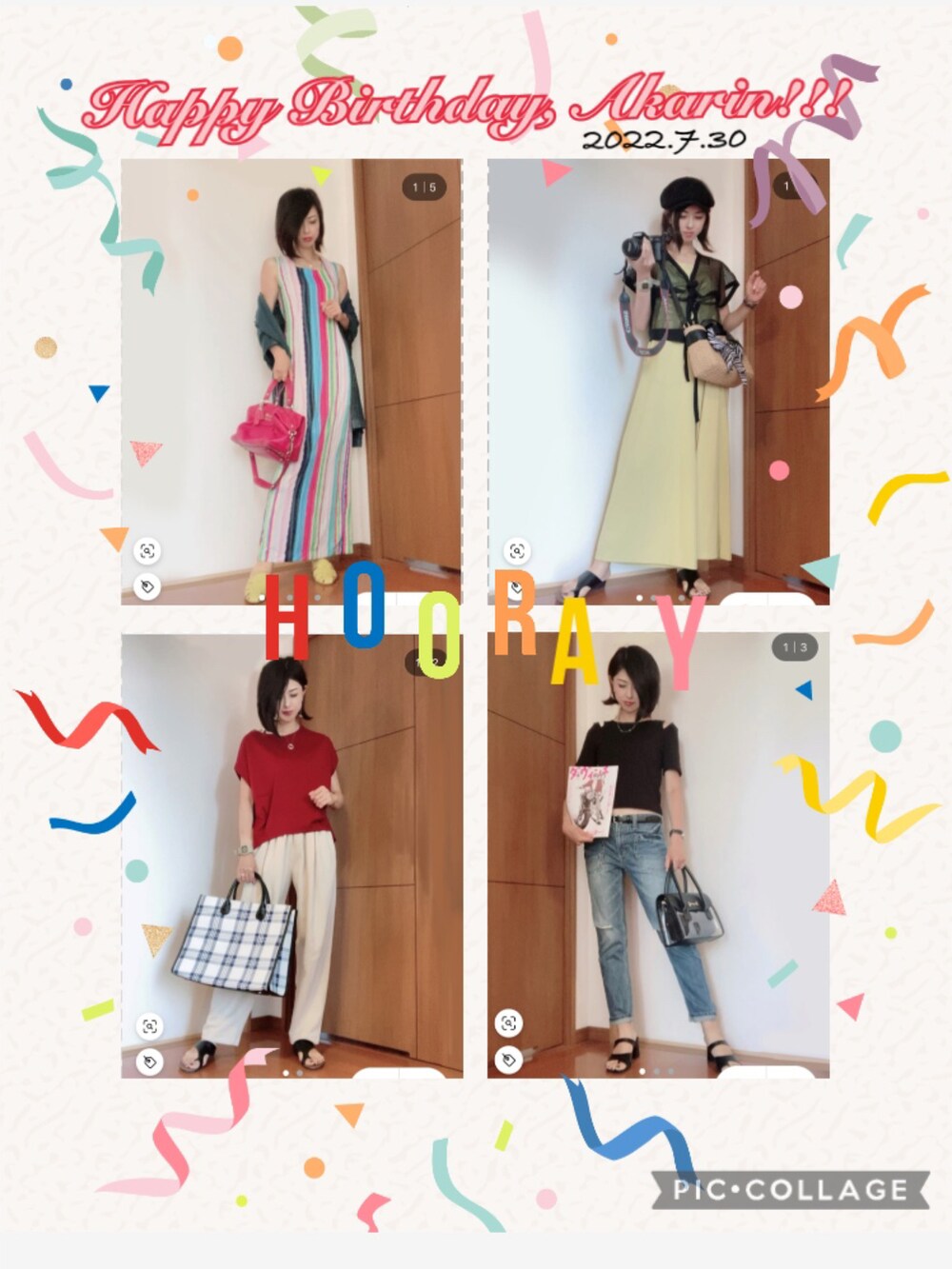 イエロー系のシャツ/ブラウス、ベージュ系のタンクトップ、グリーン系のカーゴパンツを着用したキッズの夏コーディネートの3枚目の写真