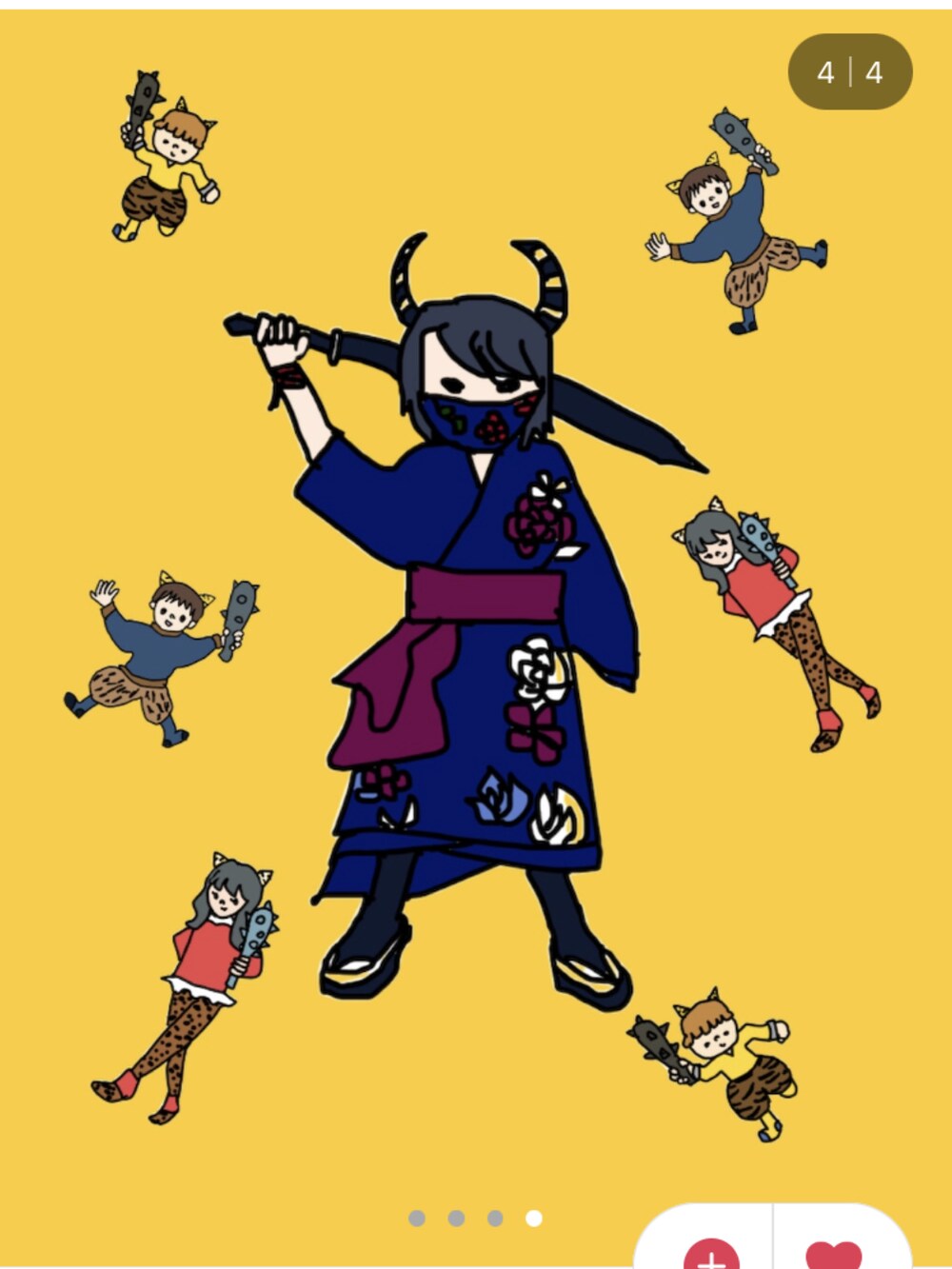 ホワイト系のシャツ/ブラウス、ホワイト系のベスト、ブラック系のその他パンツを着用したキッズの冬コーディネートの4枚目の写真