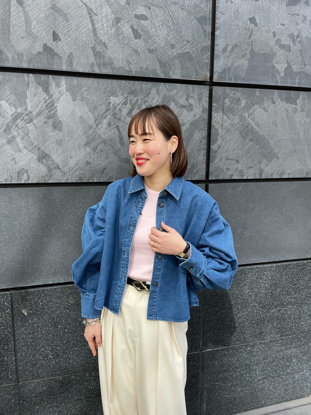 SAYAKA(ノーリーズコレット京都ポルタ店)｜Rie Millerのシャツ 