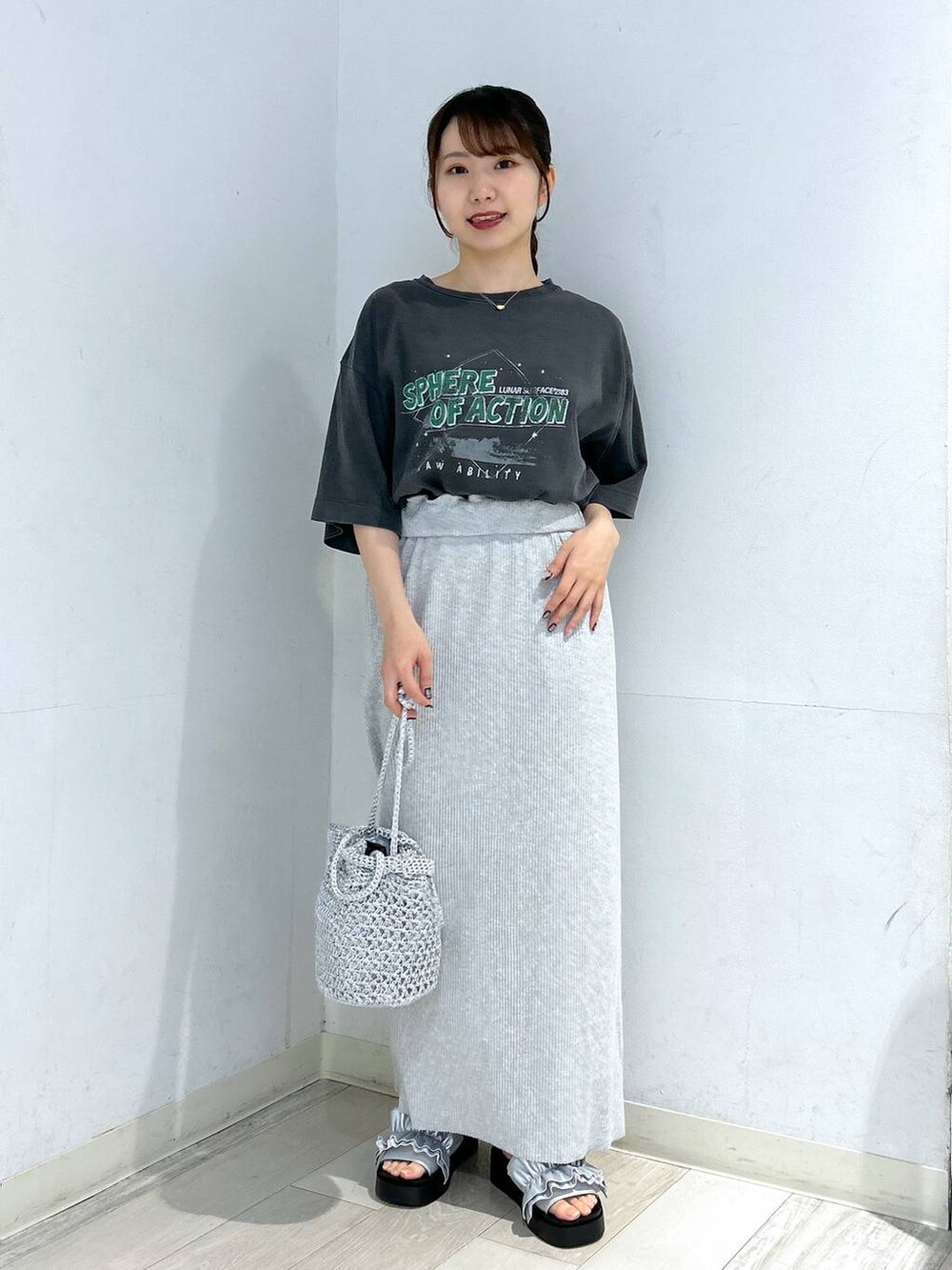 たの(LOWRYS FARM ルミネ荻窪)｜LOWRYS FARMのスカートを使ったコーディネート - WEAR