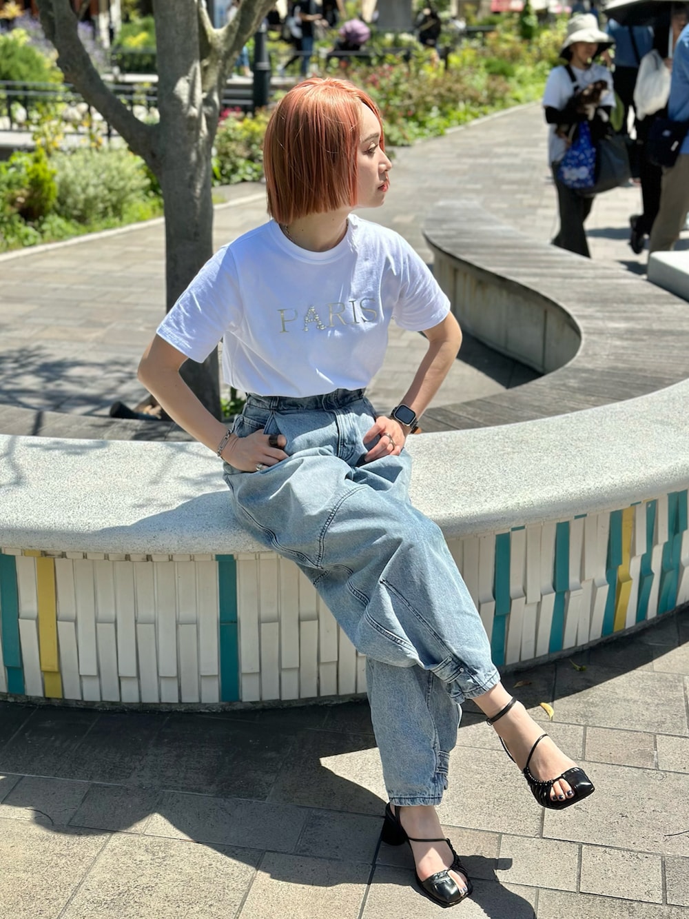 美品　PRANK PROJECT ハイウエストバナナデニムパンツ ハイウエストバナナデニムパンツ / High Waist Banana Denim