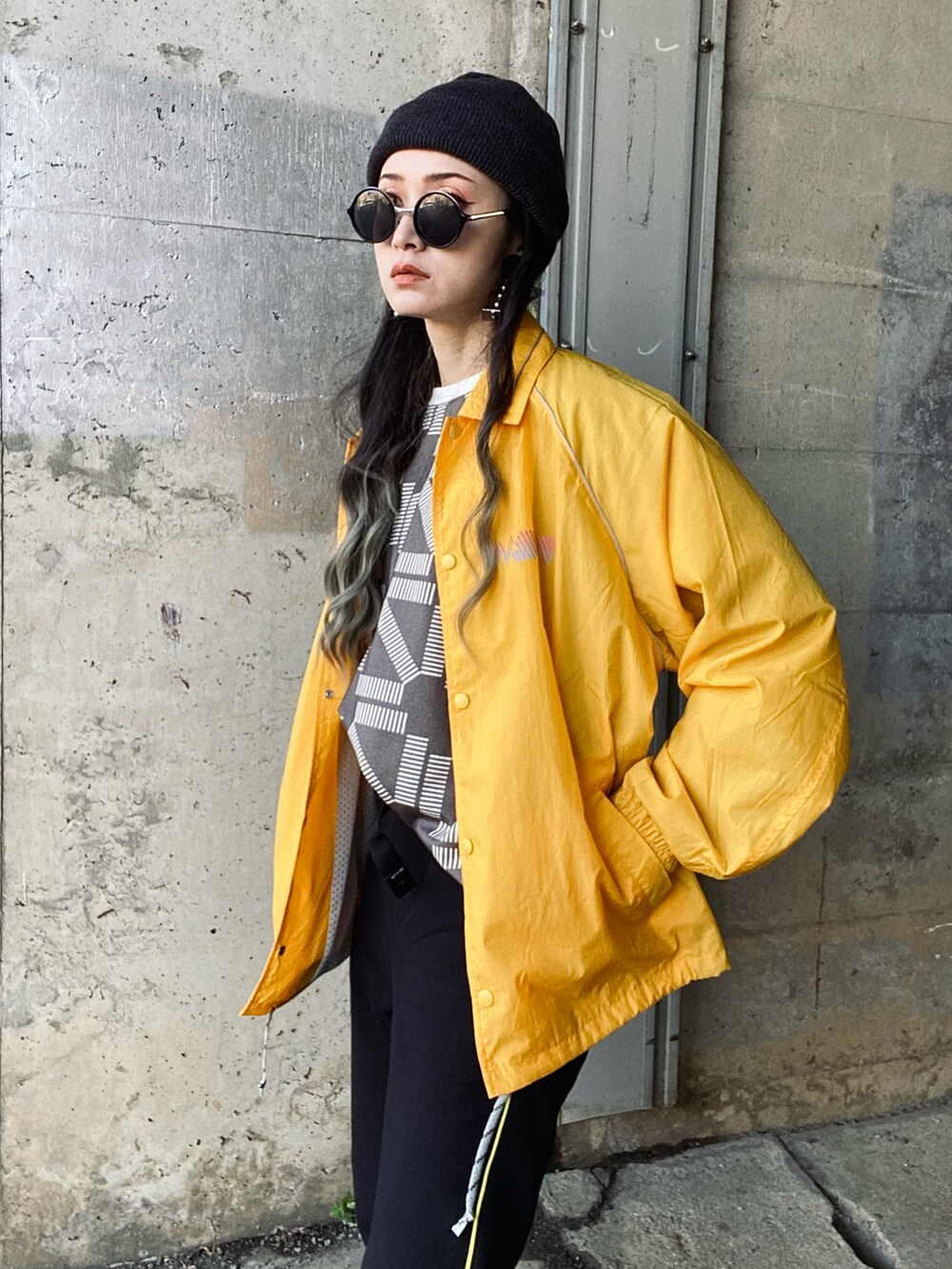 IMOKO｜Not So Apeのナイロンジャケットを使ったコーディネート - WEAR