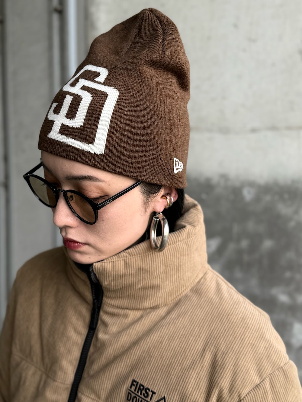 IMOKO｜FIRST DOWNのダウンジャケット/コートを使ったコーディネート