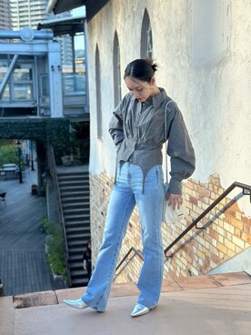 2wayコルセットシャツCorset Shirtメゾンスペシャル MAISON SPECIAL（メゾンスペシャル）の「2way Corset Shirt/2WAY