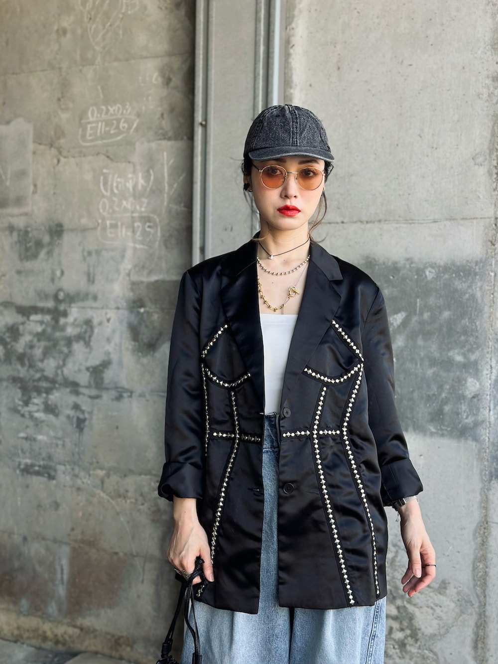 IMOKO｜SHEINのテーラードジャケットを使ったコーディネート - WEAR