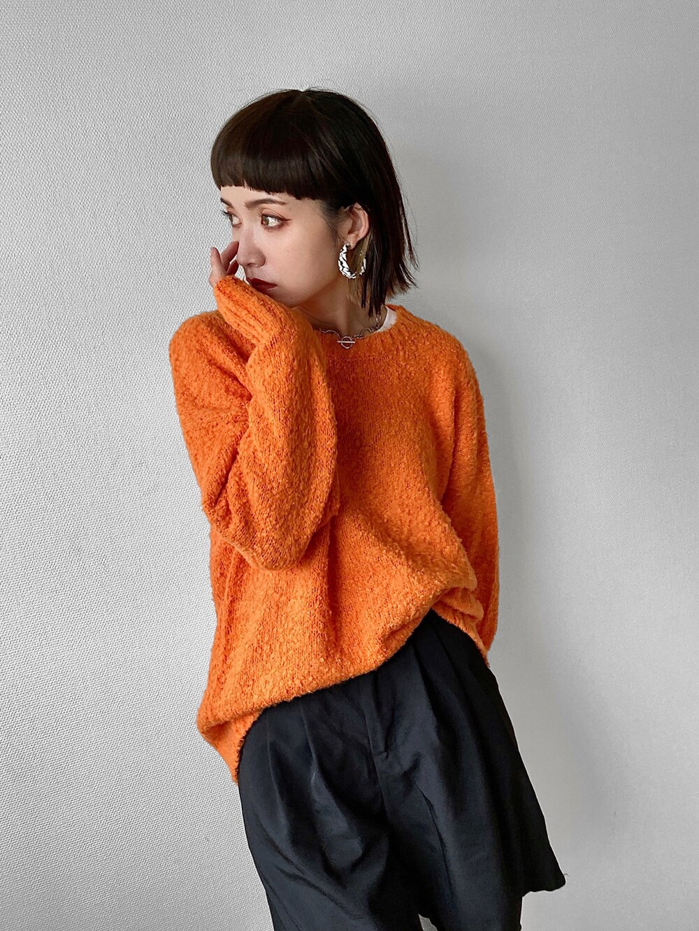 IMOKO｜mily biletのニット/セーターを使ったコーディネート - WEAR