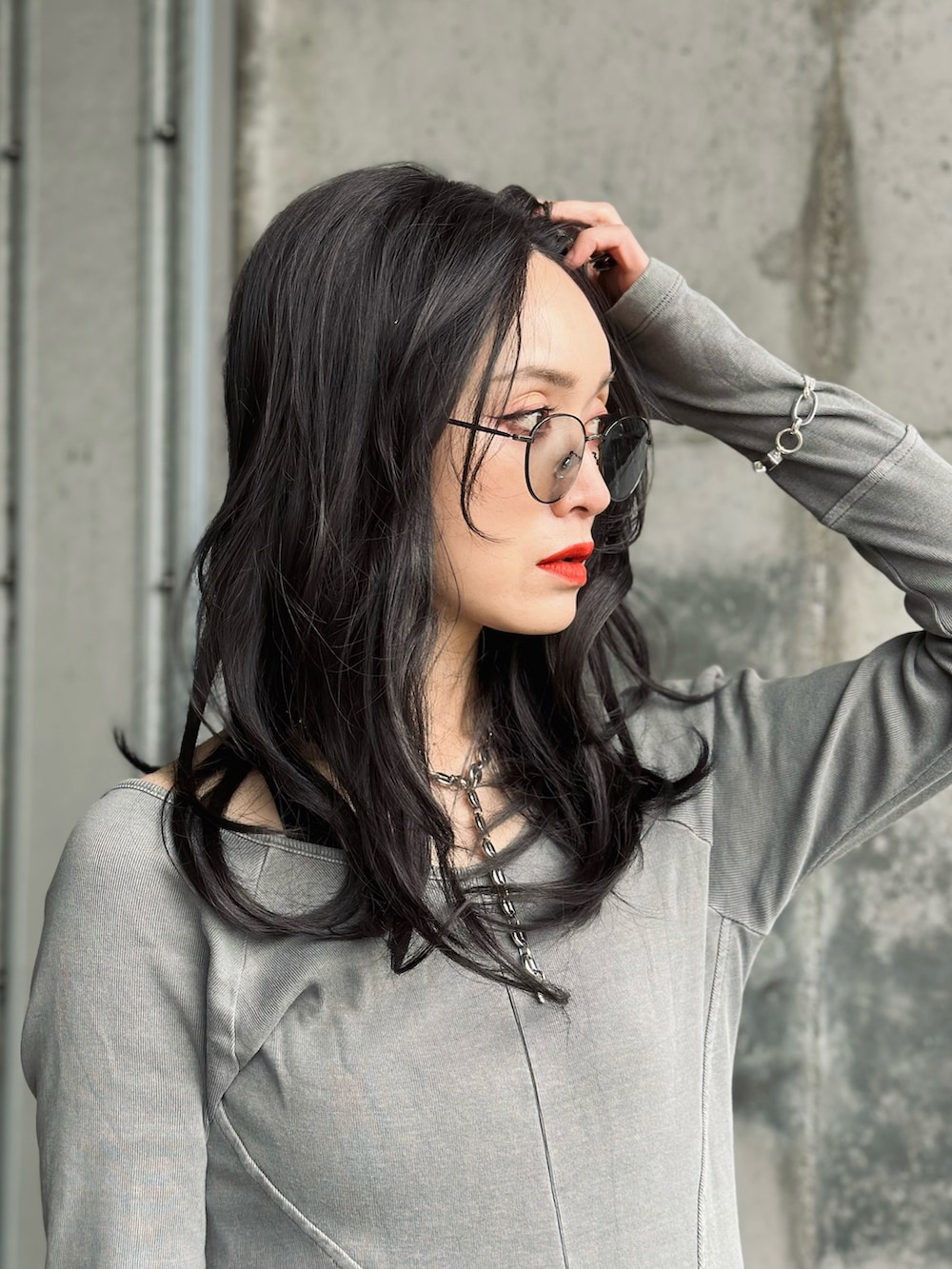 IMOKO｜evu clothingのテーラードジャケットを使ったコーディネート - WEAR