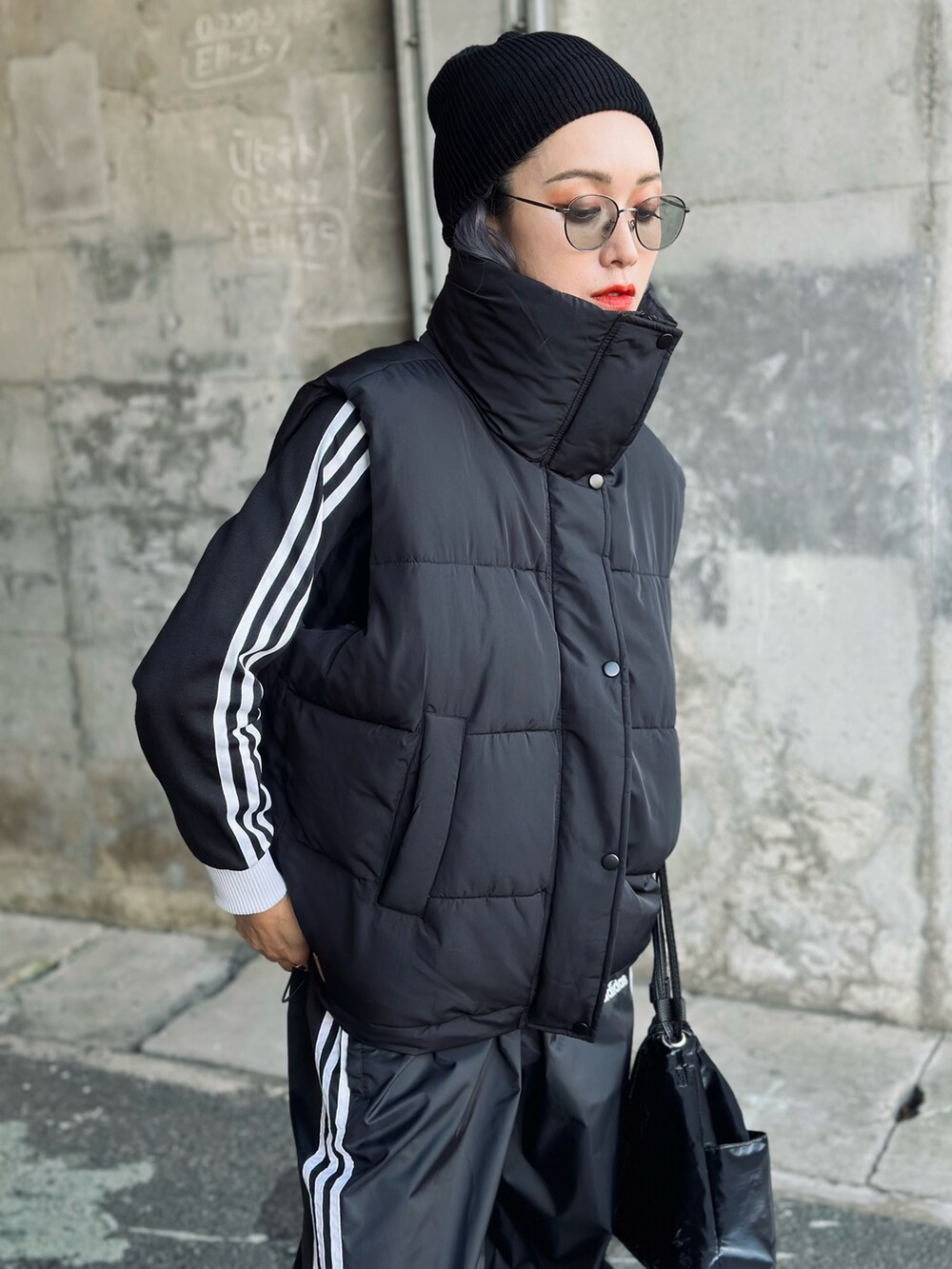 IMOKO｜MERLOTのダウンベストを使ったコーディネート - WEAR