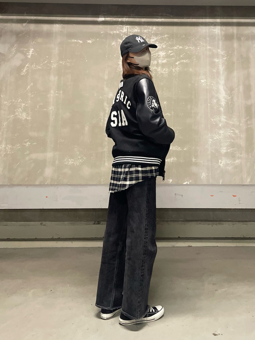 enjoi スタジャン Nike Nigo Nrg Varsity Jacket Navy ナイキ ニゴ スタジャン
