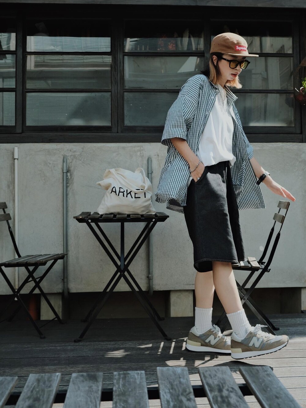 wear_annさんの（NEW BALANCE）を使ったコーディネートの2枚目の写真
