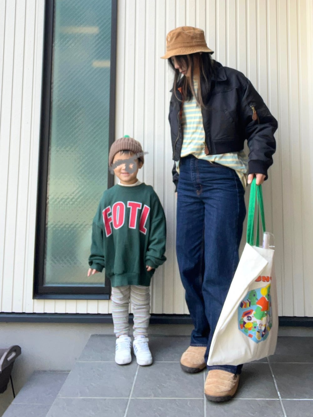 mai✺maiさんの「コーデュロイ バケット ハット（POLO RALPH LAUREN）」を使ったコーディネートの2枚目の写真